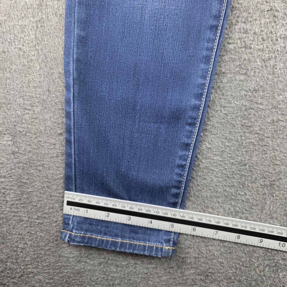 Flying Monkey Skinny Jeans Womens 26 Blue Medium Wash Mid Rise Stretch Denim - Picture 9 of 9
